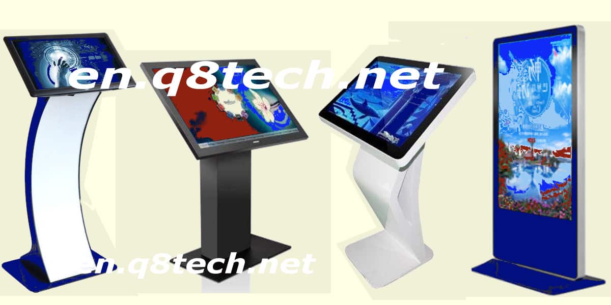 LCD display screens Touch Kiosks