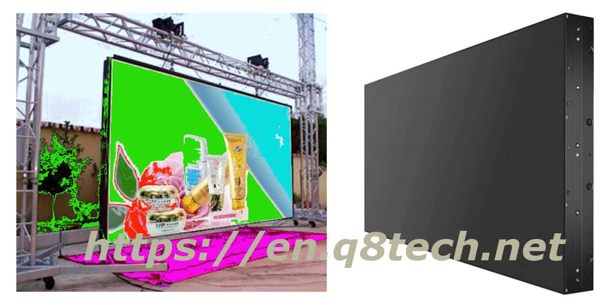 LED screens for advertising and display
